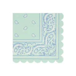 Western Large Napkins, Set of 16