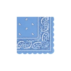 Western Square Plates, Set of 8