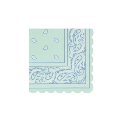 Western Square Plates, Set of 8