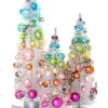 White Rainbow Trees, Set of 3