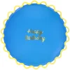 Wiggle Edge Dinner Plates (x 8)