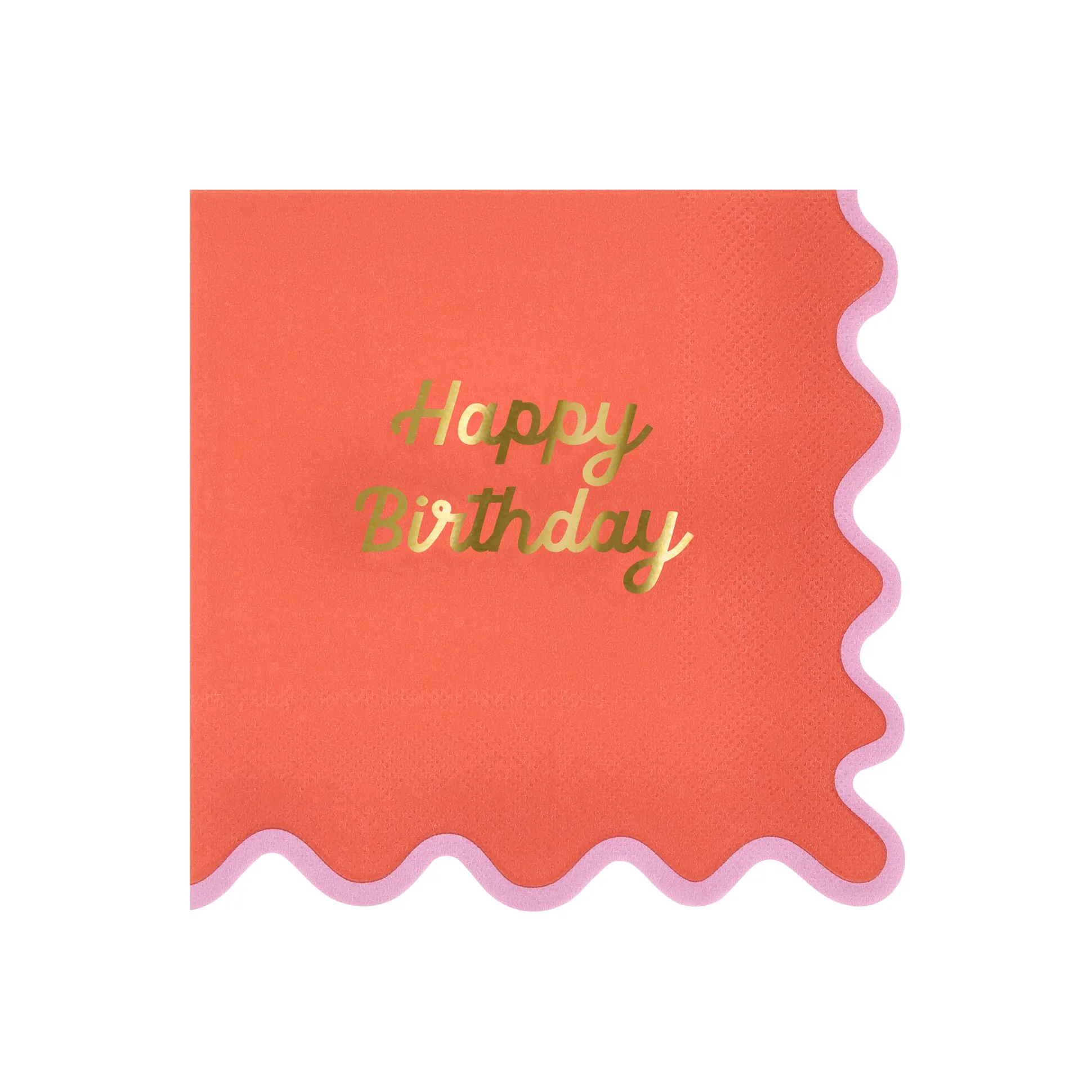 Wiggle Edge Large Napkins (x 16)