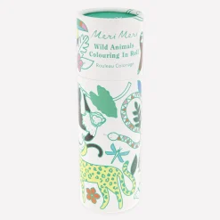 Wild Animals Coloring Roll