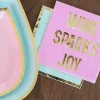 Wine Sparks Joy Witty Cocktail Napkins, Pack of 20
