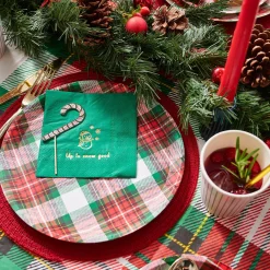Winter Plaid Small Plates (10 per pack)