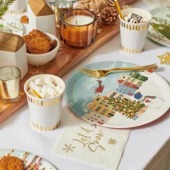 Winter Wonderland Large Plates (10 per pack)