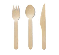 Wooden Cutlery Set (30 per pack)