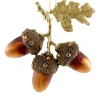 Woodland Acorn Ornaments, Set of 6