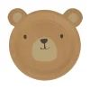 Woodland Bear Plates, Pack of 8