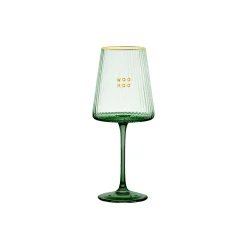 Woo Hoo Wine Glass
