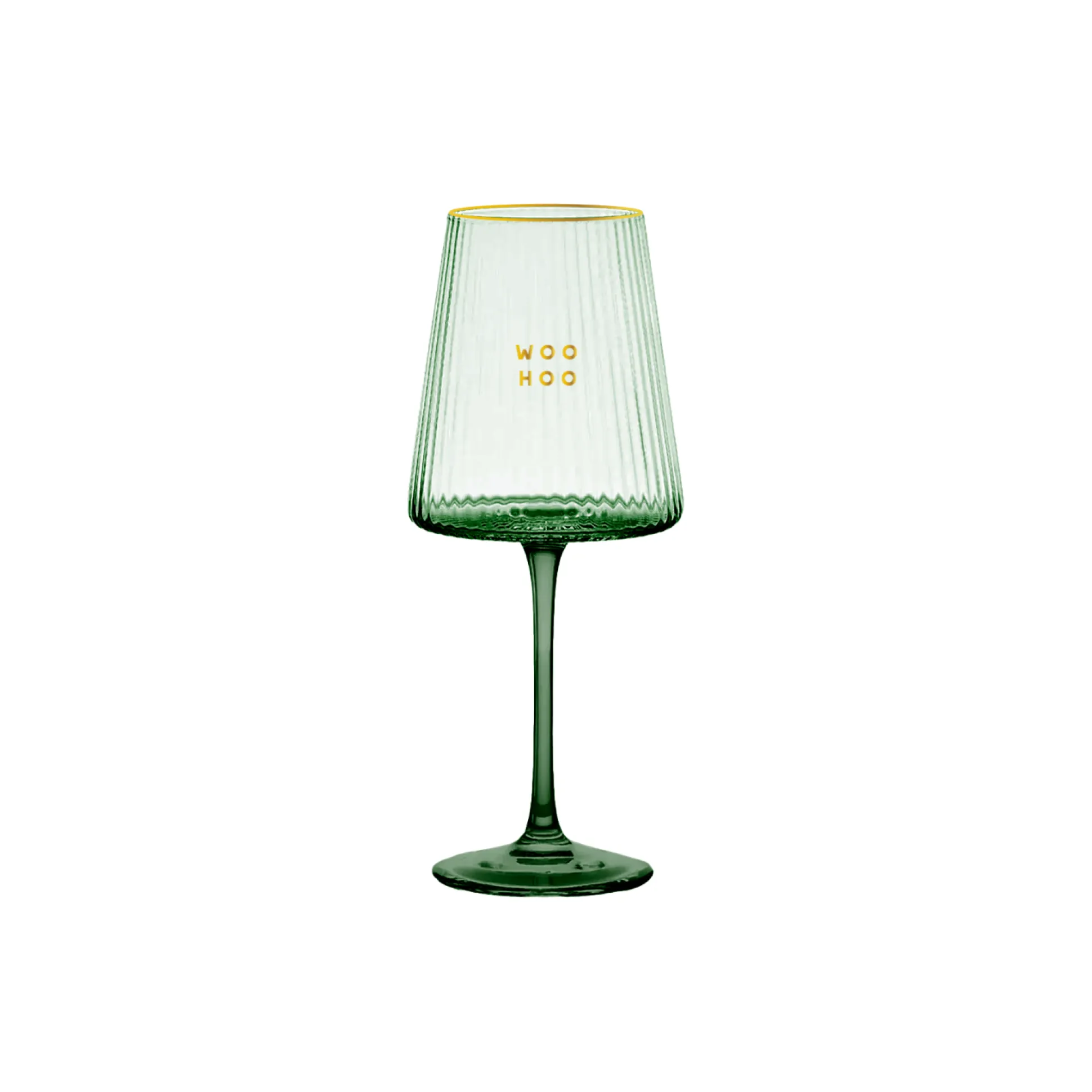 Woo Hoo Wine Glass
