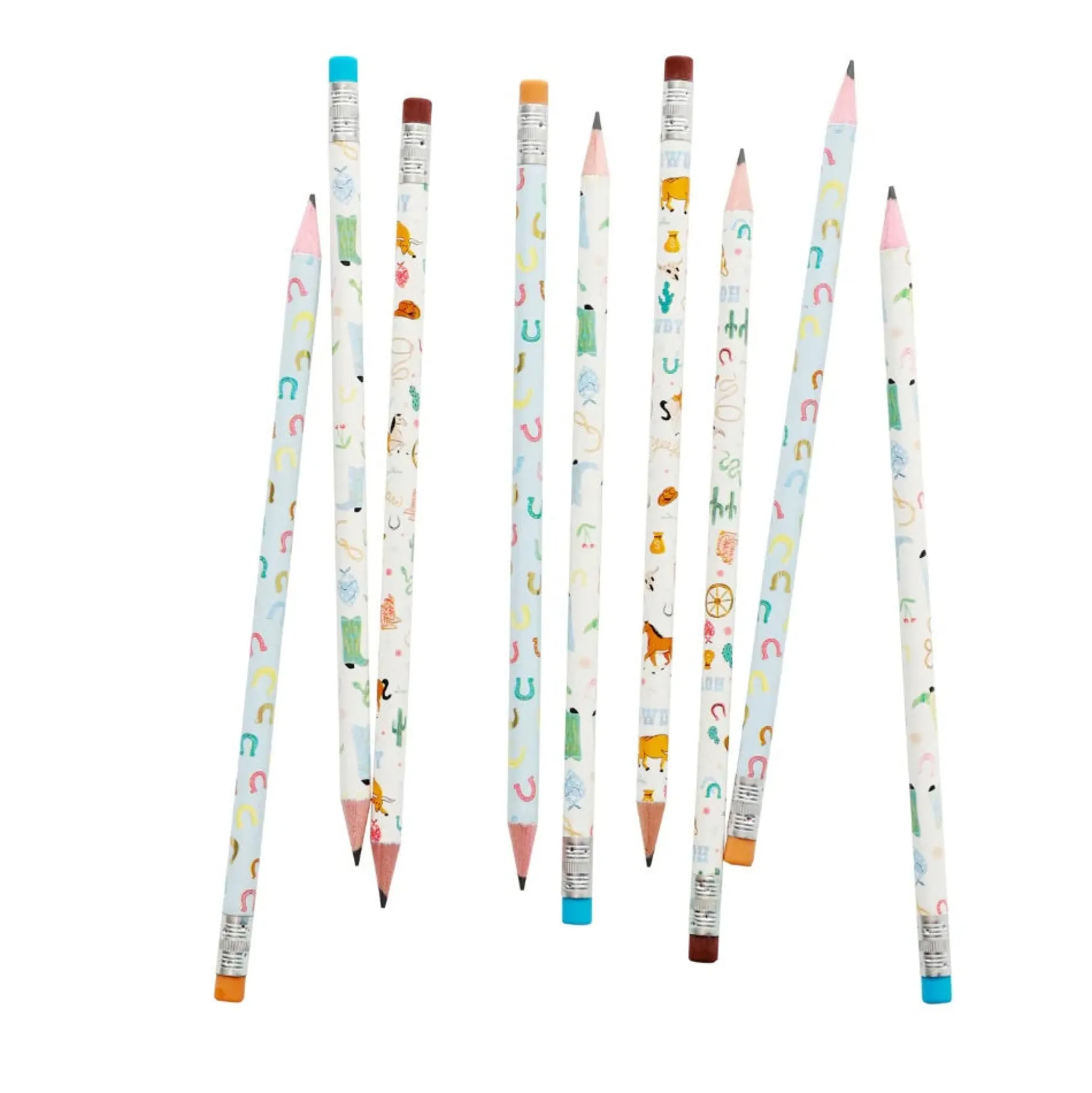 Yeehaw Pencil Set, Pack of 10