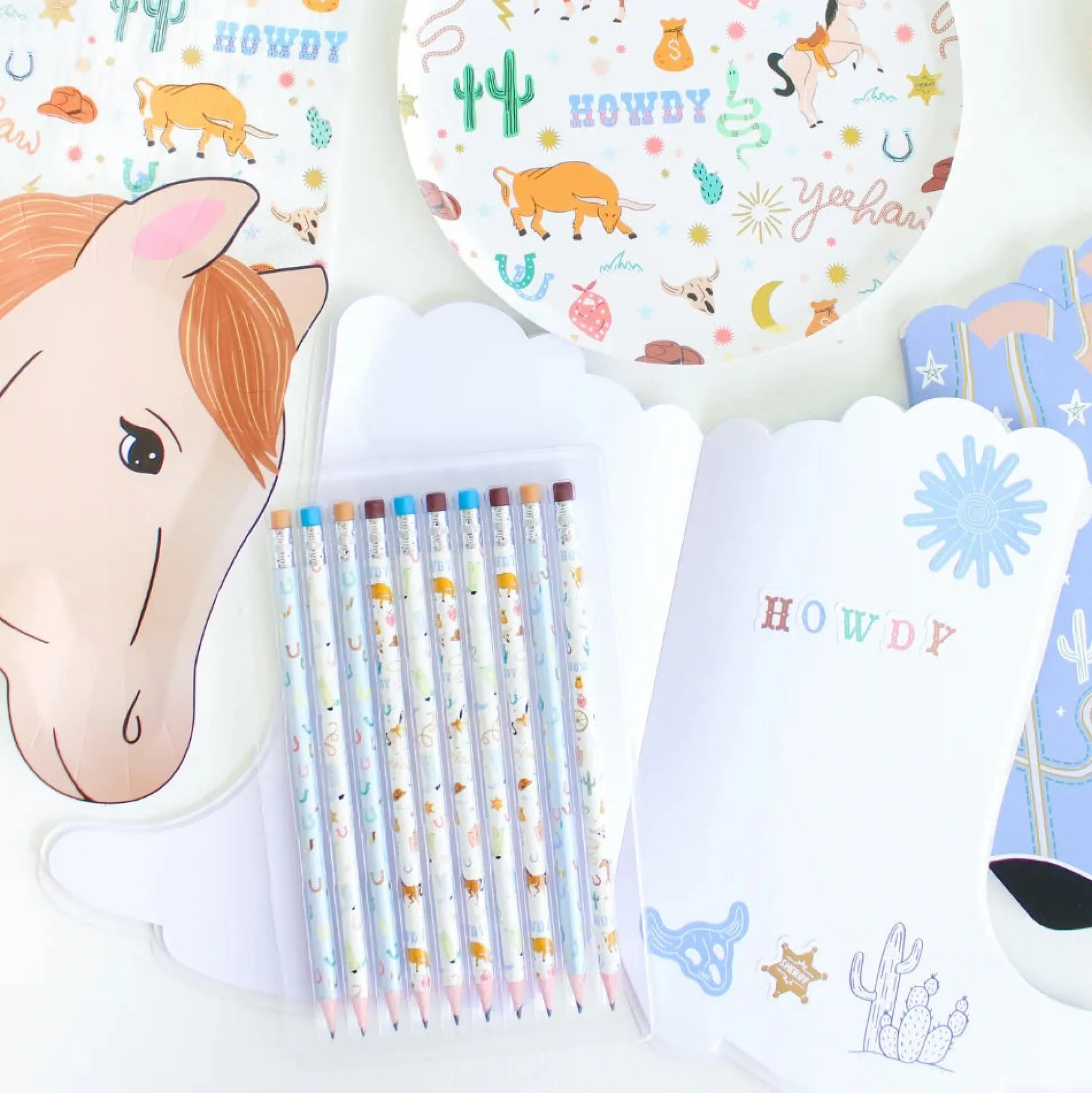 Yeehaw Pencil Set, Pack of 10
