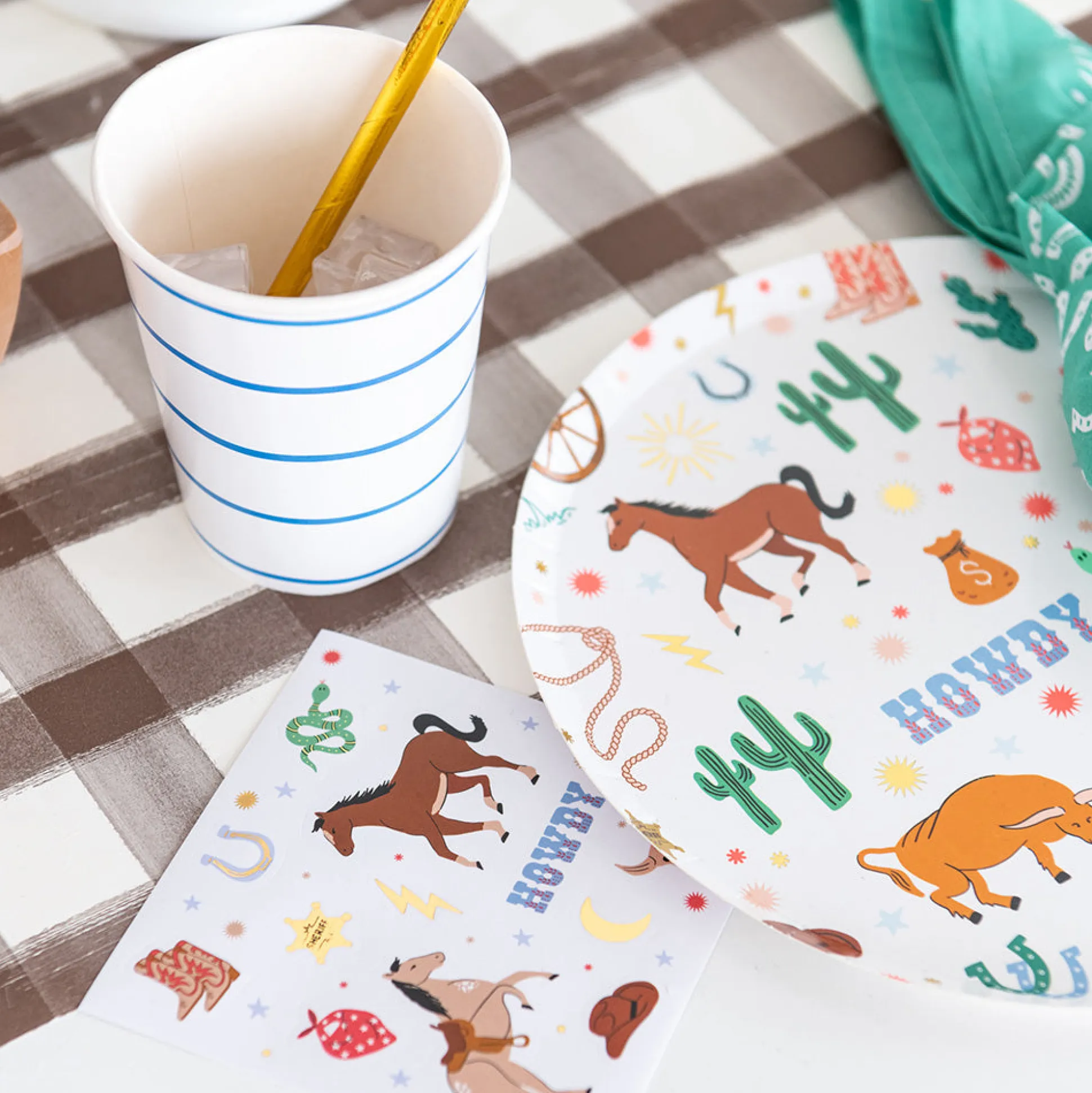 Yeehaw Small Plates, Pack of 8
