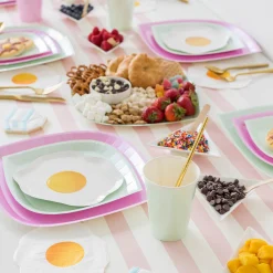 Yolks on You Dessert Plates, Pack of 8