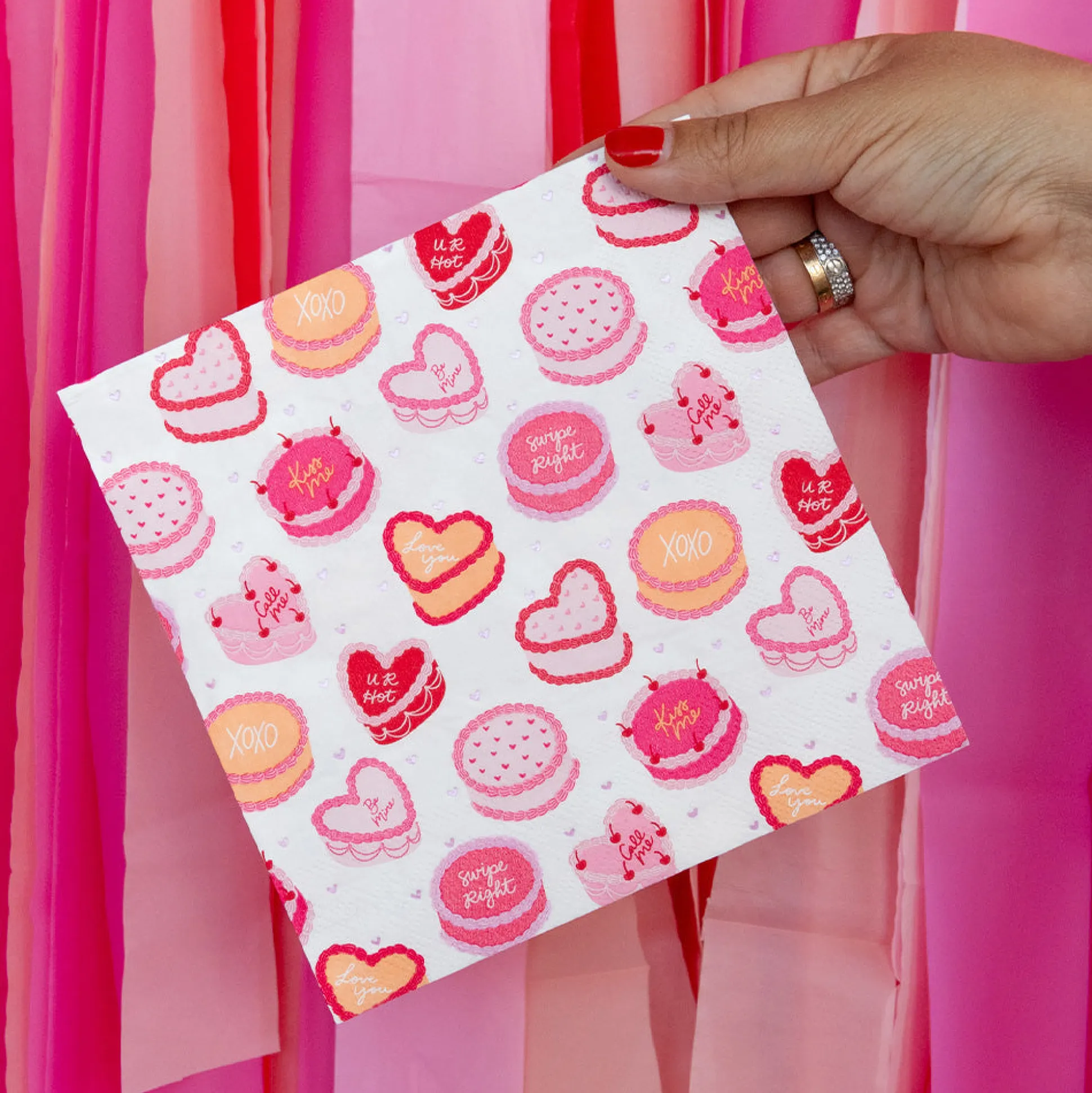 You're The Cherry On Top Large Napkins, Pack of 16