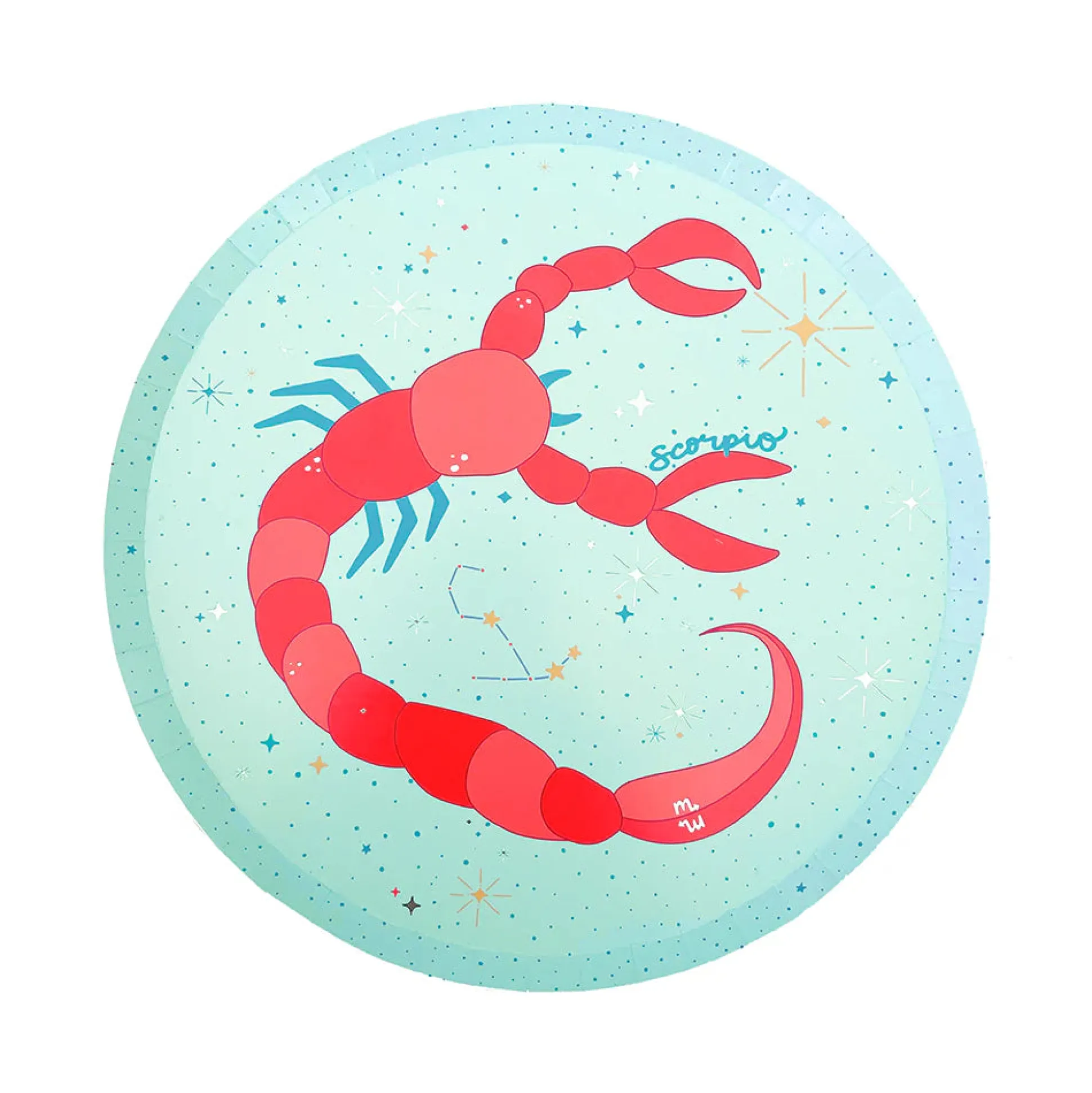 Zodiac Dinner Plates, Set of 8