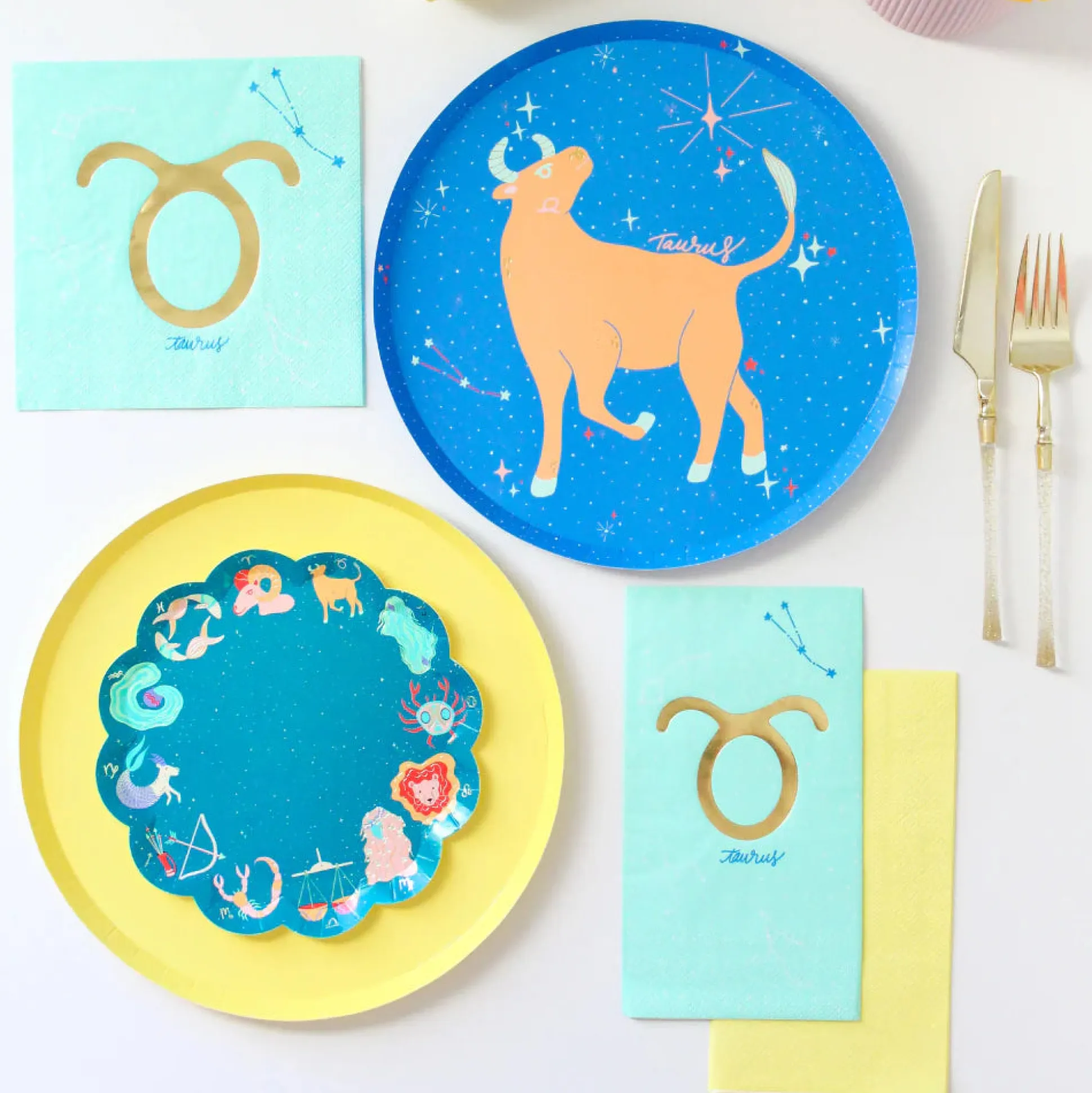 Zodiac Dinner Plates, Set of 8