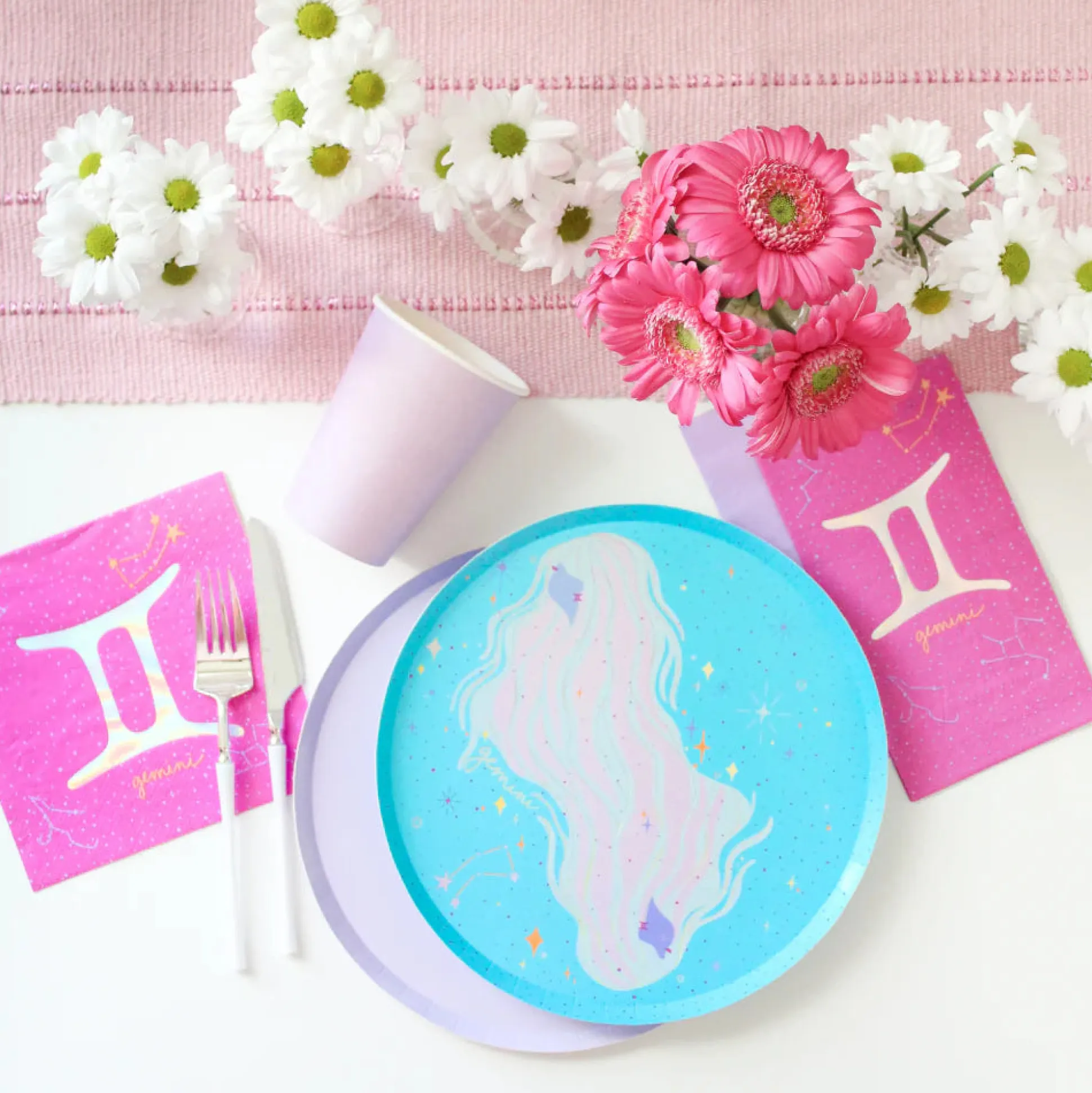 Zodiac Large Napkins, Set of 16
