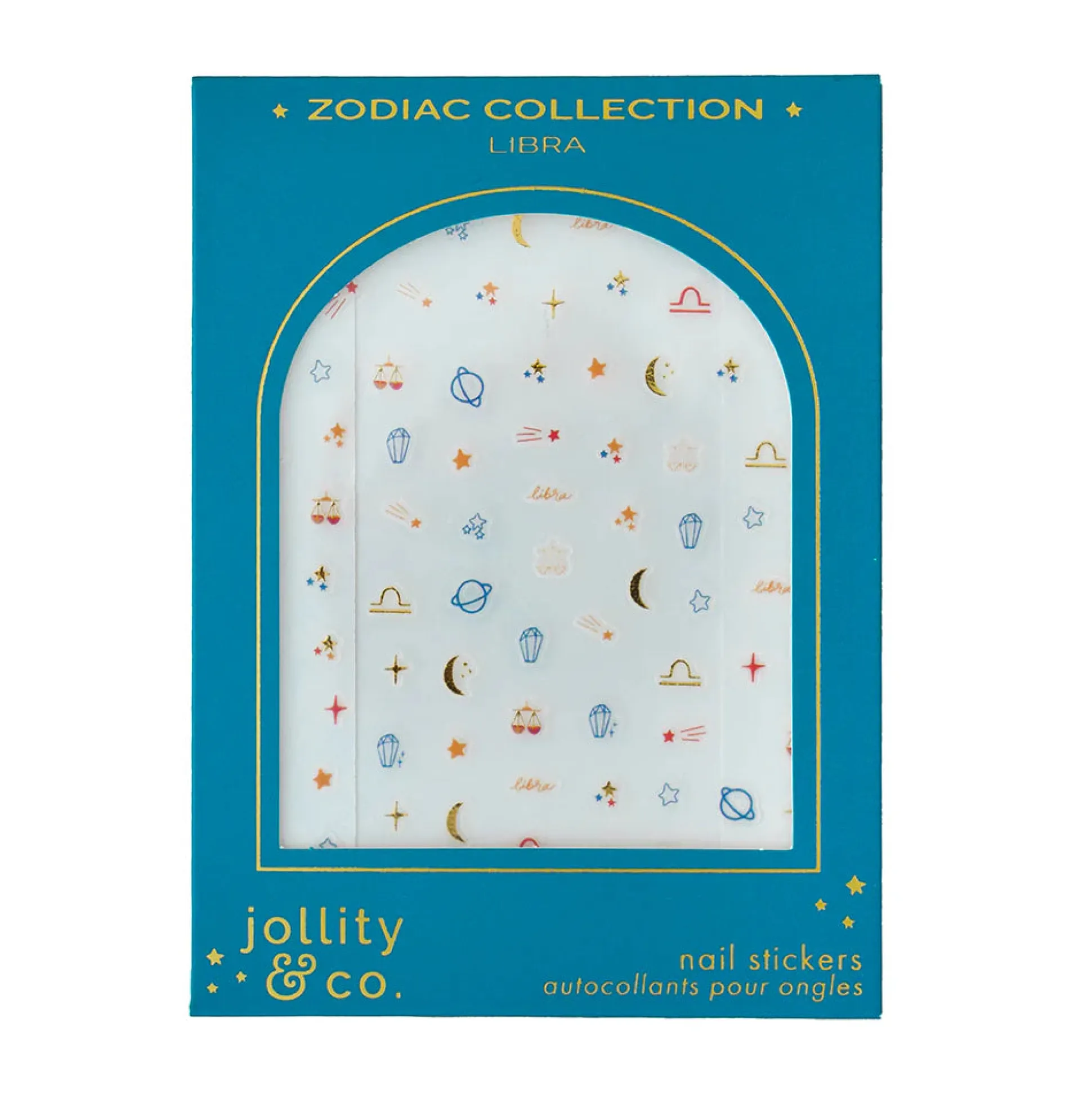 Zodiac Nail Stickers, 100 Stickers