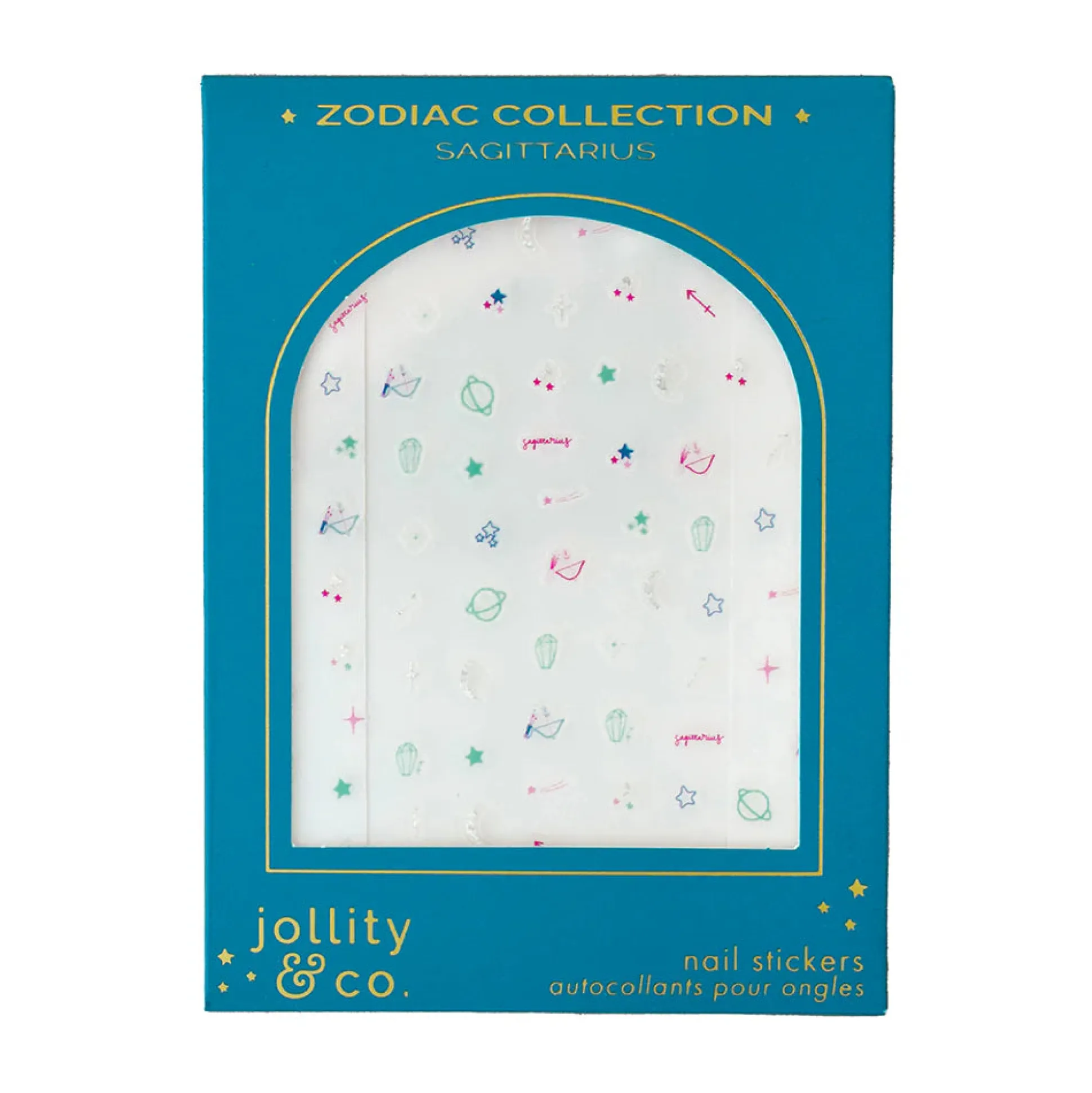 Zodiac Nail Stickers, 100 Stickers