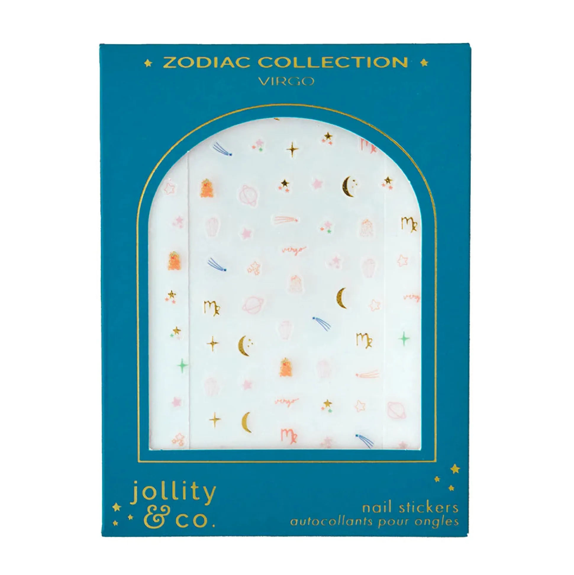 Zodiac Nail Stickers, 100 Stickers