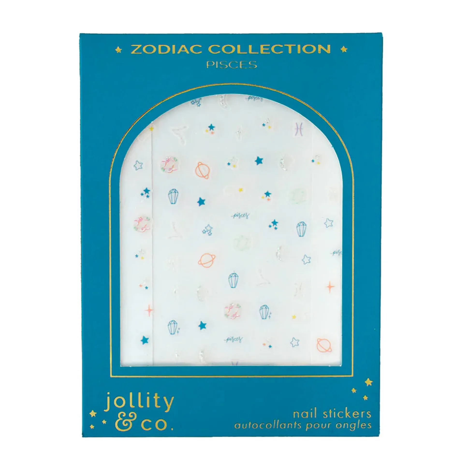 Zodiac Nail Stickers, 100 Stickers