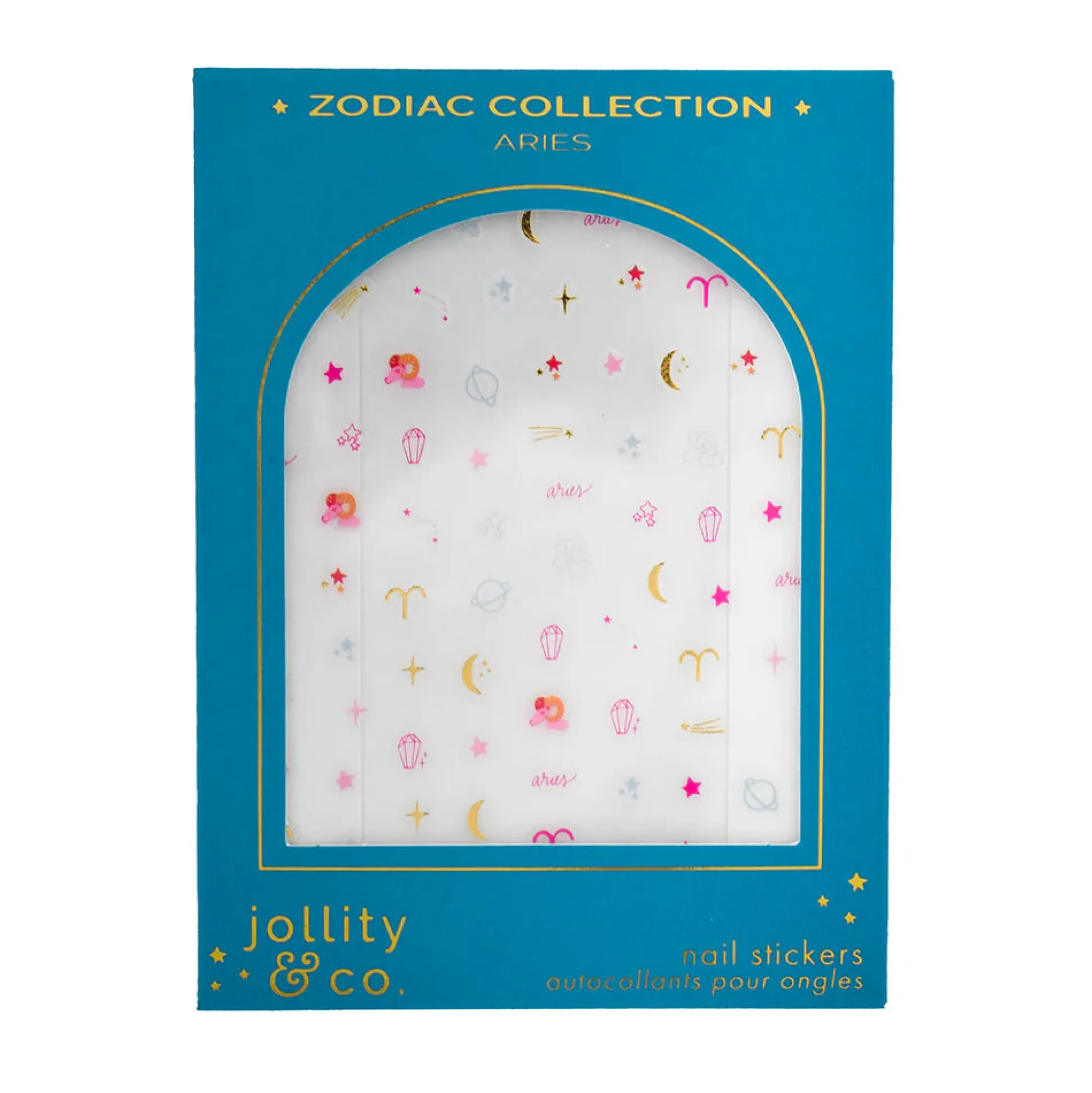Zodiac Nail Stickers, 100 Stickers