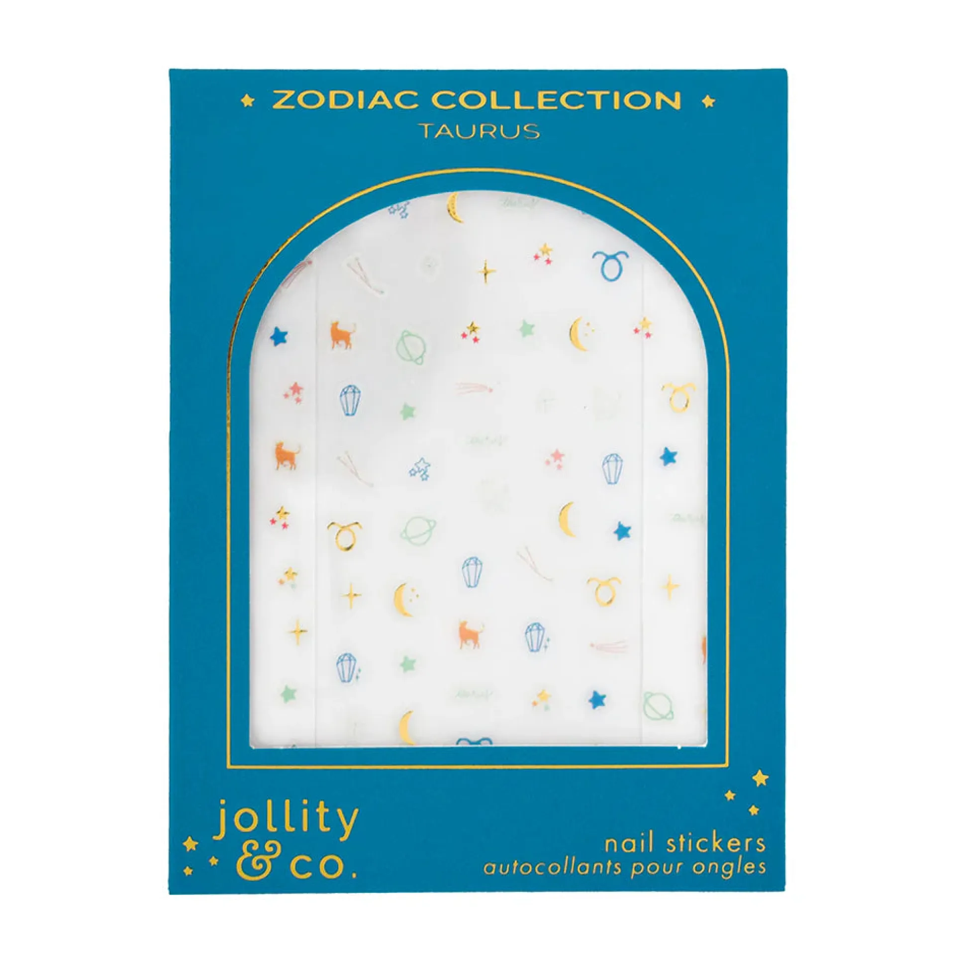 Zodiac Nail Stickers, 100 Stickers