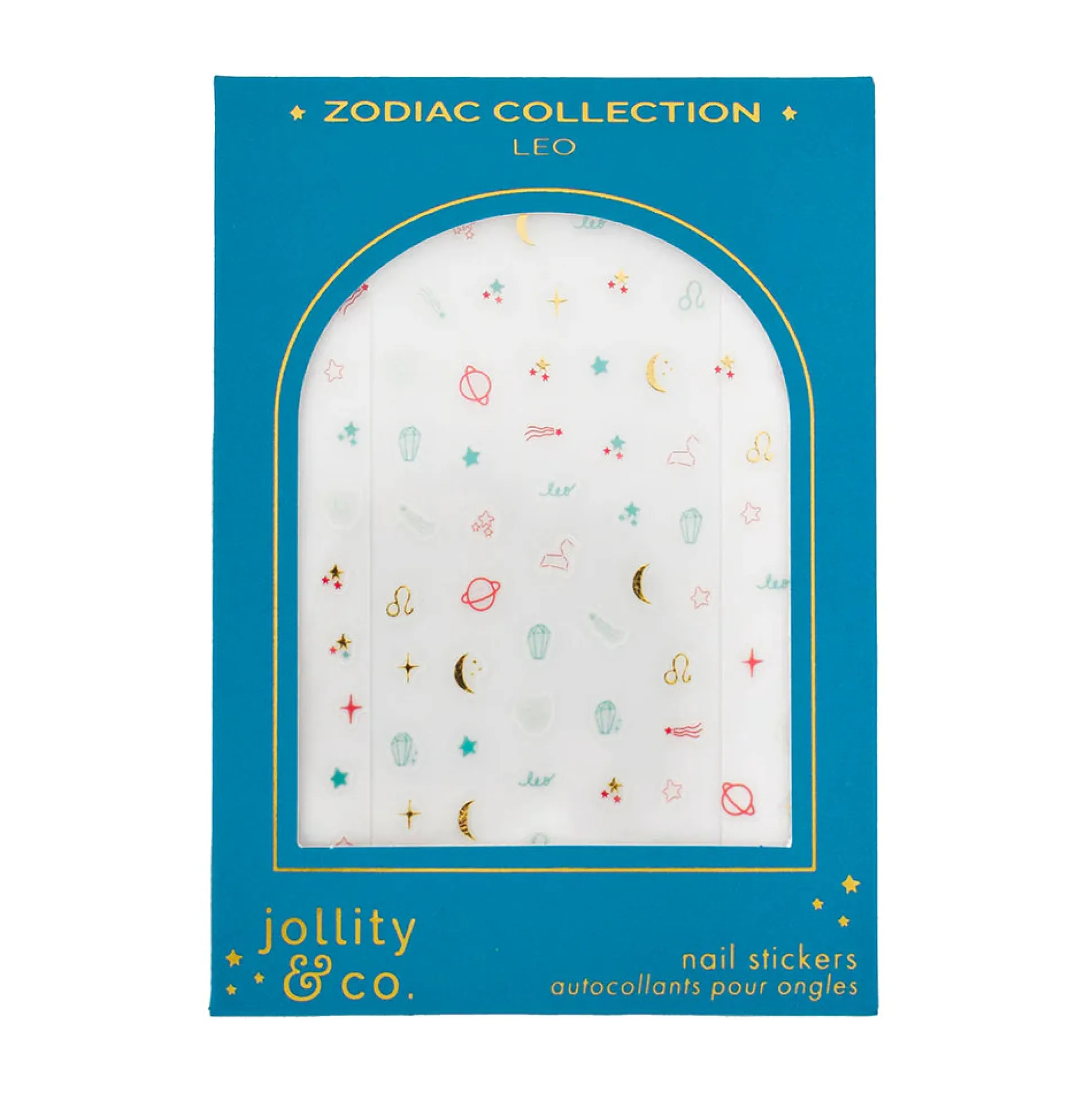 Zodiac Nail Stickers, 100 Stickers