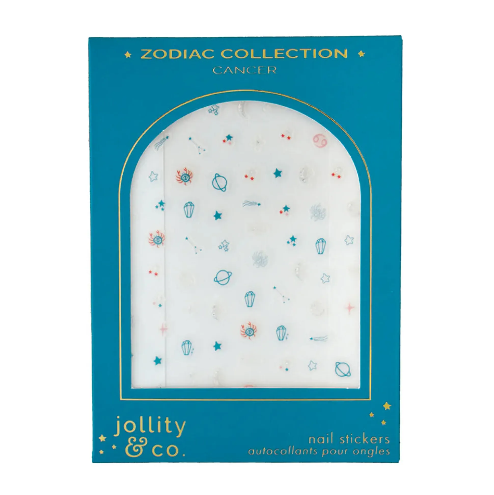 Zodiac Nail Stickers, 100 Stickers